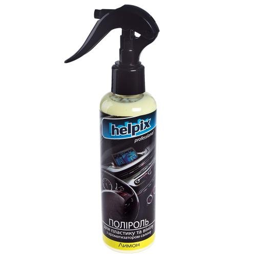 Полироль для пластика и винила HELPIX Professional 200мл триггер (ЛИМОН) (1497)
