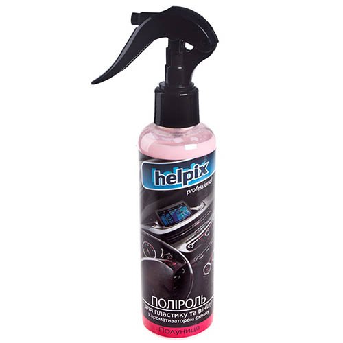 Полироль для пластика и винила HELPIX Professional 200мл триггер (БАБЛ ГАМ) (2586) Полироль для пластика и винила HELPIX Professional 200мл триггер (БАБЛ ГАМ) (2586)