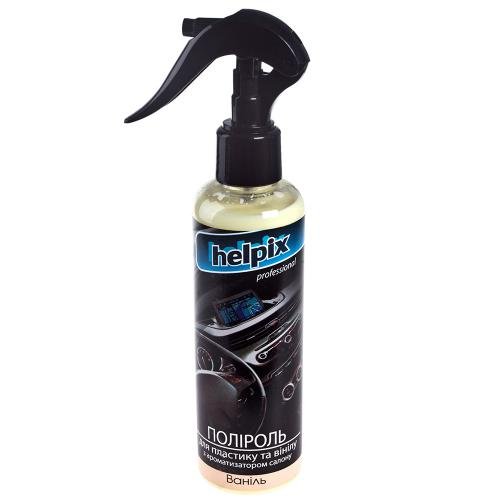 Полироль для пластика и винила HELPIX Professional 200мл триггер (ВАНИЛЬ) (1473)