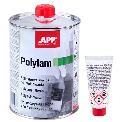 APP Смола (полиэстрова) для ламинирования APP Polylam из утв. 975g +25g (010801) APP Смола (полиэстрова) для ламинирования APP Polylam из утв. 975g +25g (010801)