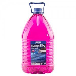 Омыватель стекла зимний VITOL "-12" Бабл Гамм 4,5л Омыватель стекла зимний VITOL "-12" Бабл Гамм 4,5л