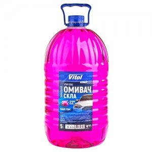 Омыватель стекла зимний VITOL "-22" Бабл Гамм 5л (VTW-2053)