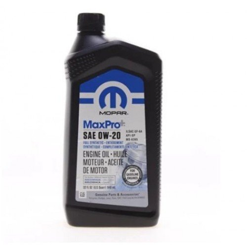Chrysler68523994AA Масло моторное 0W-20 MaxPro+ 0.946 L