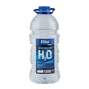 Дистиллированная вода VITOL 1,8л (VTD-12) Дистиллированная вода VITOL 1,8л (VTD-12)