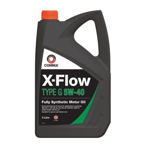Моторное масло Сomma X-FLOW TYPE G 5W-40 API SL/CF ACEA A3/B4 4л (4шт/уп)