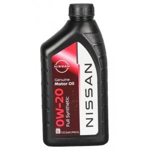Nissan999PK000W20N Масло моторное Nissan Synthetic 0W-20, 0,946 л