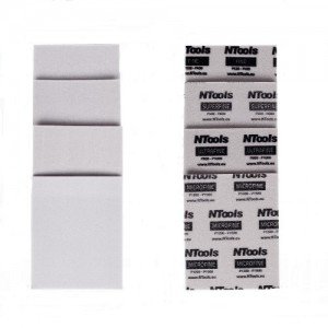 APP Губка абразивная NTools FLEXPAD superfine односторонняя, 140 x 115mm,(p500-p600), уп 20 шт (40Z310)