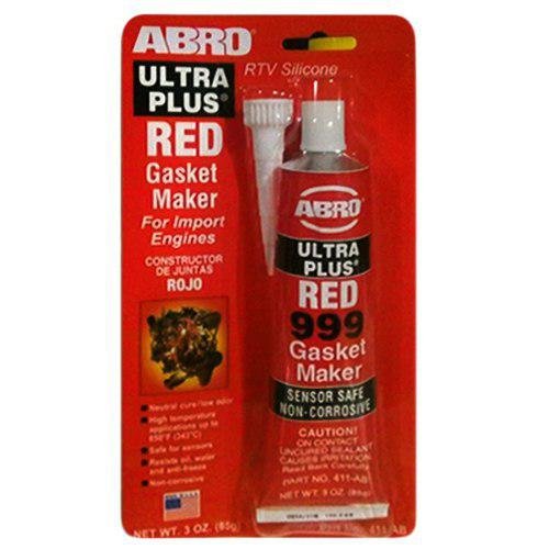 Герметик двигателя красный 999 (411-AB) (85г) ABRO (411-AB)