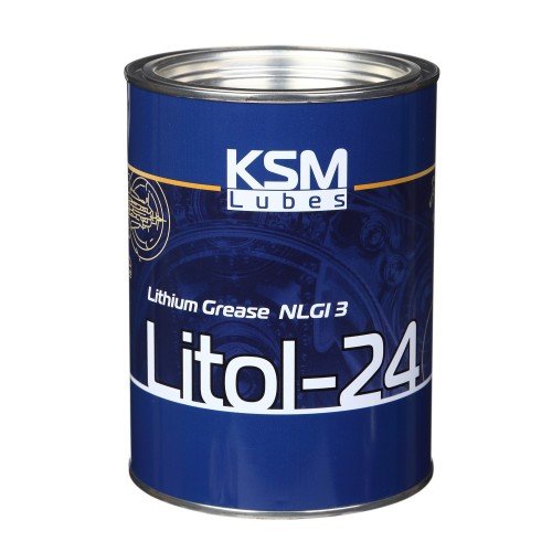 Смазка Литол-24 ГОСТ 21150:2019 DIN 51502 K3K-40 NLGI 3 (0,8 кг мет)
