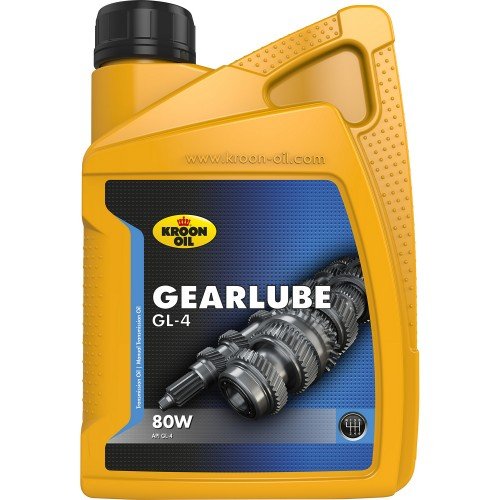Kroon Oil01209 Масло трансмиссионное GEARLUBE GL-4 80W 1л