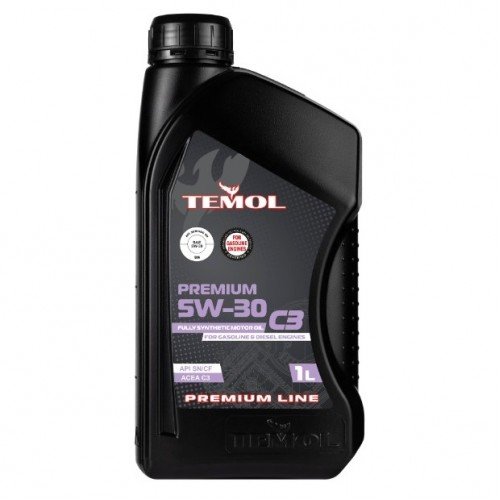 Масло TEMOL PREMIUM C3 5W-30 API SN ACEA С3-16 (1 л)