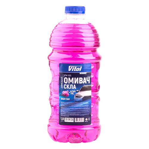 Омыватель стекла зимний VITOL "-12" Бабл Гамм 1.8л (VTW-1223)